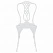 3 Piece Bistro Set Cast Aluminium White