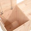 Laundry Box 88.5x44x66 cm Solid Wood Pine