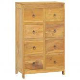 Chest of Drawers 55x30x90 cm Solid Wood Teak