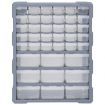 Multi-drawer Organiser with 39 Drawers 38x16x47 cm