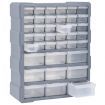 Multi-drawer Organiser with 39 Drawers 38x16x47 cm