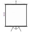 Projection Screen with Tripod 144.8 cm 1:1