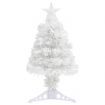 Artificial Christmas Tree with LED White 64 cm Fibre Optic