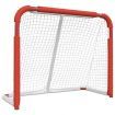 Hockey Goal Red and White 137x66x112 cm Polyester