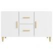 Sideboard White 100x36x60 cm Engineered Wood