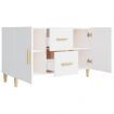 Sideboard White 100x36x60 cm Engineered Wood