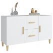 Sideboard White 100x36x60 cm Engineered Wood