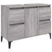 Sink Cabinet Grey Sonoma 80x33x60 cm Engineered Wood