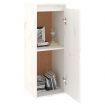 Wall Cabinets 2 pcs White 30x30x80 cm Solid Wood Pine