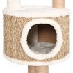 Cat Tree with Luxury Cushion and Scratching Post 148cm Seagrass