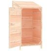 Garden Shed 55x52x112 cm Solid Wood Fir