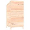 Garden Shed 55x52x112 cm Solid Wood Fir