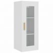 Hanging Wall Cabinet White 34.5x34x90 cm