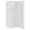 Hanging Wall Cabinet White 34.5x34x90 cm