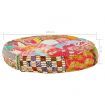 Pouffe 100x20 cm Patchwork Fabric