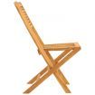 Folding Garden Chairs 2 pcs 47x62x90 cm Solid Wood Teak