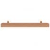 Wall Shelves 2 pcs 90x15x6 cm Solid Wood Teak