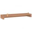 Wall Shelves 2 pcs 90x15x6 cm Solid Wood Teak