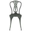 3 Piece Bistro Set Cast Aluminium Green