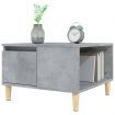 Coffee Table Concrete Grey 55x55x36.5 cm Engineered Wood