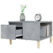 Coffee Table Concrete Grey 55x55x36.5 cm Engineered Wood