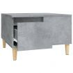 Coffee Table Concrete Grey 55x55x36.5 cm Engineered Wood