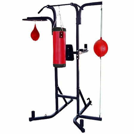 Professional Boxing Stand Gym Station With Punching Bag Speedball