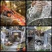 Halloween Decorations Outdoor Halloween Spider Web Decor Scary Giant Spider 100 Small Spiders Stretch Spider Webs for Outside Yard Party