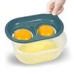 Egg White Separator with Egg Beater,Egg Separator Yolk White Separator Egg White Filter Storage Box Food Grade Level Kitchen Gadgets Egg Separator for Kitchen Cooking Kitchen Gadgets (Blue)