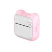 Mini Photo Printer For IPhone/Android,1000mAh Portable Thermal Photo Printer For Gift Study Notes Work Children Photo Picture Memo Color Pink