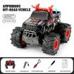 Amphibious RC Car 1:16 4WD OffRoad Remote Control Vehicle Double Sided Flip Driving Drift Rc Cars Suitable For Desert And Pool (Red)