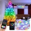 5m 50led Remote Control LED Christmas String Lights Smart Fairy string Waterproof Holiday wedding Garden Home Decoration