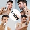 All in One Beard Trimmer for Men, Cordless Mustache Nose Precision Trimmer, Body Groomer Hair Cutting 5 in 1 Kit Trimmer