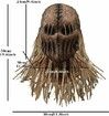 Scarecrow Mask Scary Burlap Sack Clown Zombie Mask Halloween Carnival Costume Cosplay Props