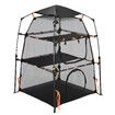 3 Tier Cat Tent Tower Enclosure Pet Dog House Playpen Rabbit Ferret Cage Outdoor Indoor Portable Foldable Gym Exercise Agility Climber