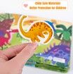 DIY Quiet Book Montessori Busy Book for Kids Dinosaur Preschool Learning Activities Learning & Education Toys