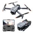 Brushes Obstacle Avoidance 4K HD Drone Optical Flow Hovering with Flagship Five Camera Flodable Quadcopter-2 batteries