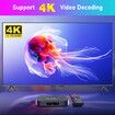 H96Max M5 network set-top box TV box dual-band WIFI Bluetooth 4K HD network player 2+16G