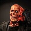 Scary skull Mask, Horrible face covering with movable jaw For Halloween