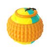 Dog Ball on a Rope Training Dog Treat Toy Ball Throwing Ball Interactive Outdoor Tossing for Pet Dog(Orange)