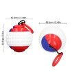 Dog Ball on a Rope Training Dog Treat Toy Ball Throwing Ball Interactive Outdoor Tossing for Pet Dog(Blue)