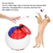 Dog Ball on a Rope Training Dog Treat Toy Ball Throwing Ball Interactive Outdoor Tossing for Pet Dog(Blue)