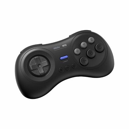 8Bitdo M30 Bluetooth Controller for Switch,Windows and Android,6-Button Layout for SEGA's Classic Games (Black)
