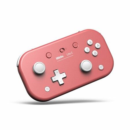 8Bitdo Lite 2 Bluetooth Gamepad for Switch,Switch Lite,Android and Raspberry Pi (Pink)