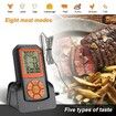 Wireless Meat Thermometer Battery Operated Waterproof Stainless Steel Probe Barbeque Temperature Meter Alarm Kitchen Accessory