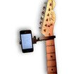 Smartphone Guitar Capo, Android and iPhone Compatible Dock Headstock Neck Clamp for Electric or Acoustic Guitars