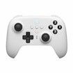 8Bitdo Ultimate Bluetooth Controller with Charging Dock, Wireless Pro Controller with Hall Effect Sensing Joystick, Compatible with Switch, Windows and Steam Deck (White)