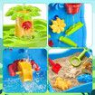 Waterfall Wall Water Table Sand Pit Play Ground Activity Centre Playset Toys Park Outdoor Indoor Backyard Sensory Waterplay Station