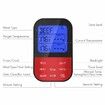 Wireless Meat Thermometer, 2 probes Instant Read Waterproof Cooking Meat Temperature Meter for Cooking, BBQ, Oven