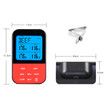 Wireless Meat Thermometer, 2 probes Instant Read Waterproof Cooking Meat Temperature Meter for Cooking, BBQ, Oven